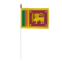 Drapeau de table Sri Lanka 10 x 15 cm