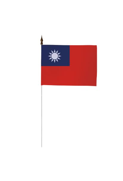 Drapeau de table Taïwan 10 x 15 cm
