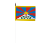 Drapeau de table Tibet 10 x 15 cm