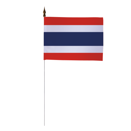 Drapeau de table Thaïlande 10 x 15 cm
