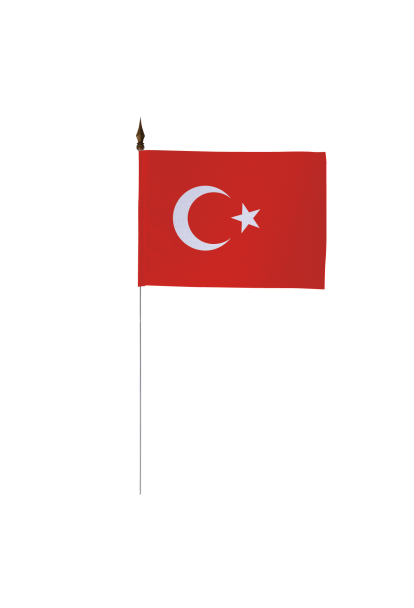 Drapeau de table Turquie 10 x 15 cm