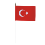 Drapeau de table Turquie 10 x 15 cm