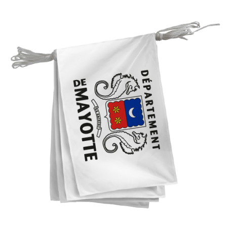 Guirlande Mayotte en maille 10 m