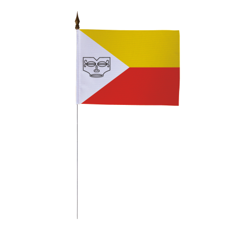 Drapeau de table Îles Marquises 10 x 15 cm