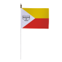 Drapeau de table Îles Marquises 10 x 15 cm