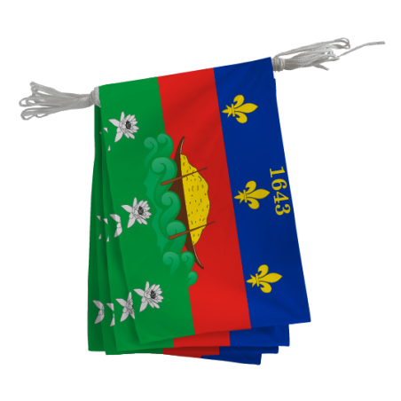 Guirlande Guyane en maille 10 m