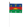Drapeau de table Guyane 10 x 15 cm