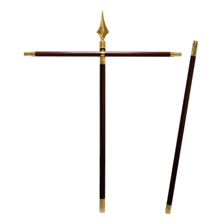 Hampe avec traverse pour bannière de confrérie