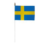 Drapeau de table Suède 10 x 15 cm