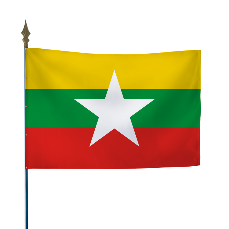 Drapeau Myanmar