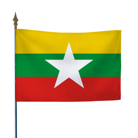 Drapeau Myanmar