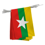 Guirlande Myanmar