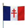 Drapeau Croix de Lorraine - Rouge