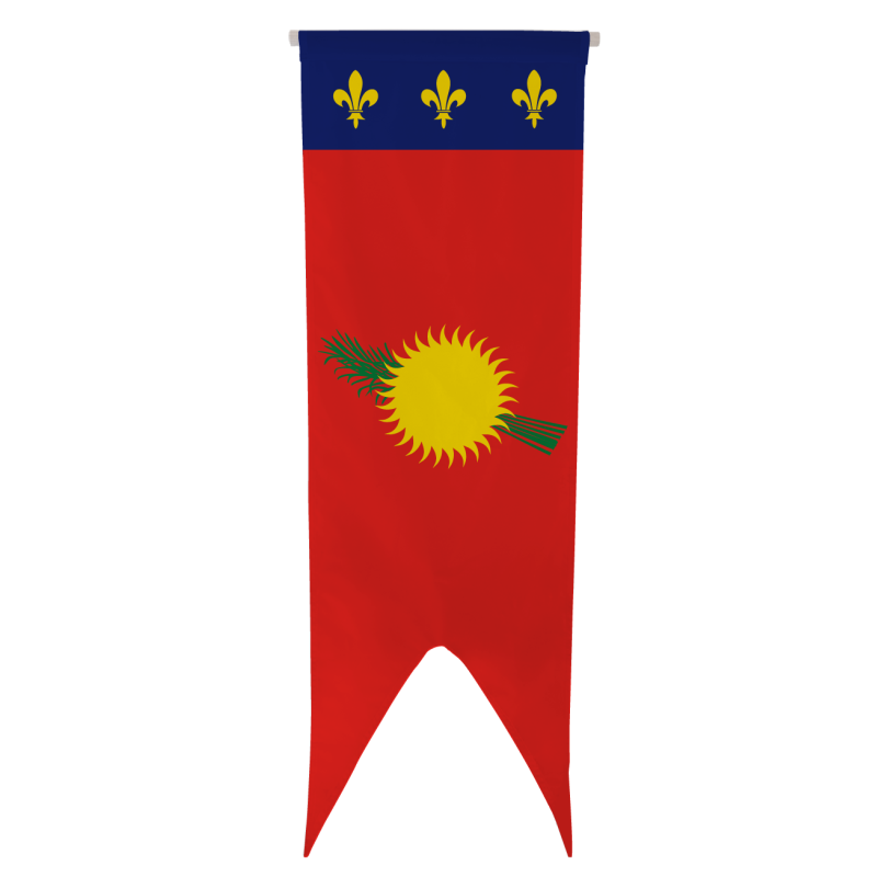 Oriflamme Armoiries Guadeloupe 