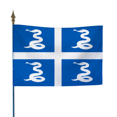 Drapeau Armoiries Martinique