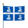 Drapeau Armoiries Martinique