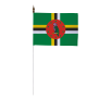 Drapeau de table Dominique