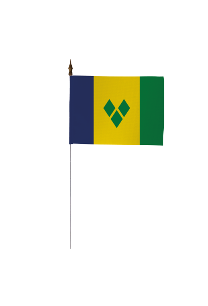 Drapeau de table Saint Vincent et les Grenadines