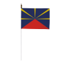 Drapeau de table Armoiries Réunion 10 x 15 cm - A l'unité