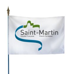 Drapeau Collectivité de Saint-Martin