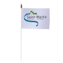 Drapeau de table Collectivité de Saint-Martin 10 x 15 cm