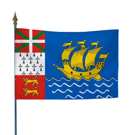 Drapeau Saint-Pierre-et-Miquelon
