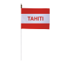 Drapeau de table Tahiti 10 x 15 cm
