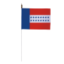Drapeau de table Tuamotu 10 x 15 cm