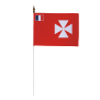 Drapeau de table Uvea - Wallis 10 x 15 cm