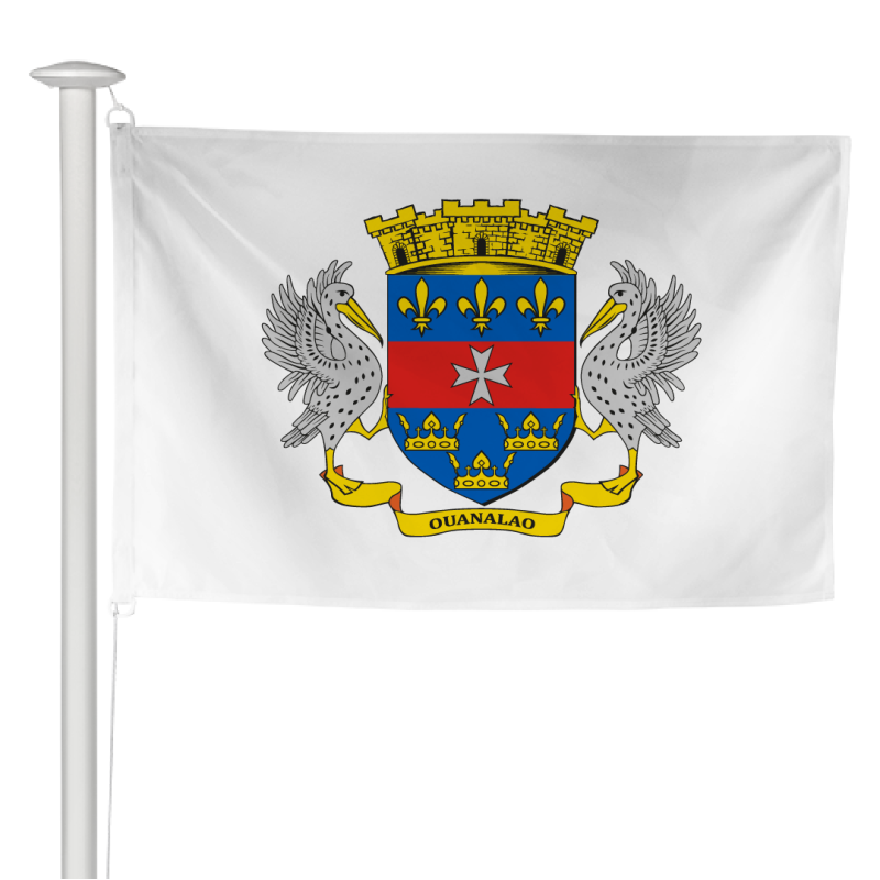 Pavillon Armoiries Saint-Barthélemy