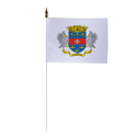 Drapeau de table Armoiries Saint-Barthélemy 10 x 15 cm