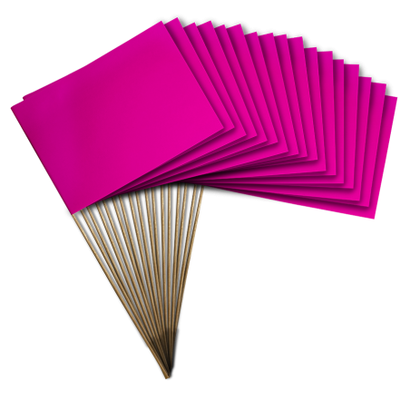 Drapeau à agiter Octobre Rose