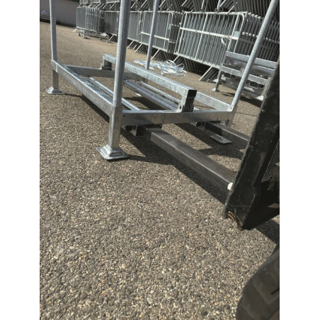 Palette porte-barrières