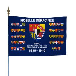 Drapeau Moselle Déracinée