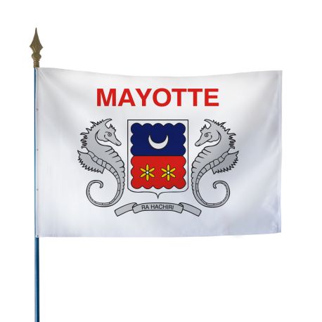 Drapeau Armoiries Mayotte