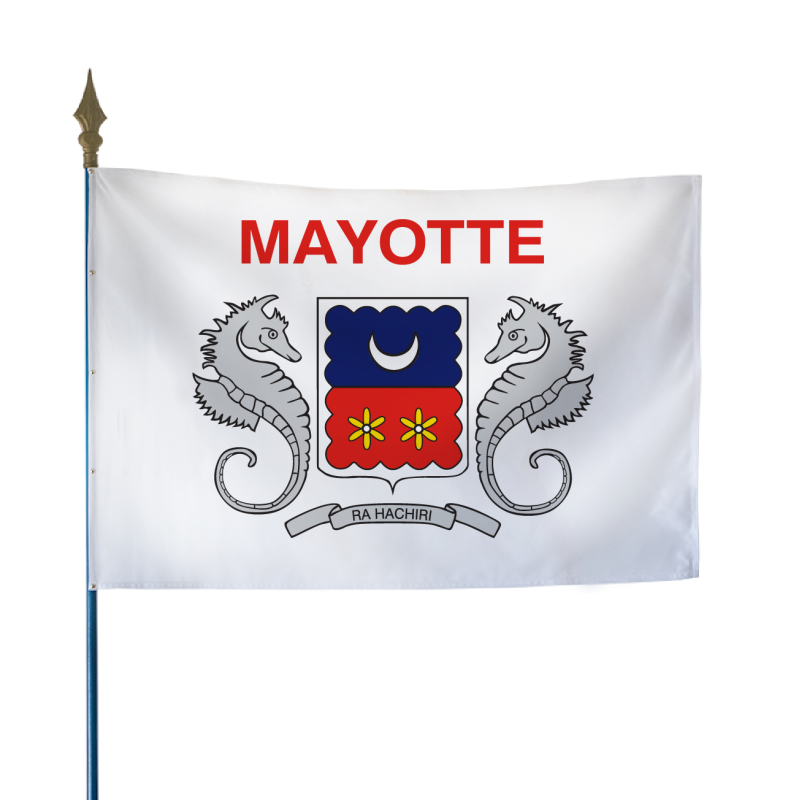 Drapeau Armoiries Mayotte