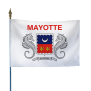 Drapeau Armoiries Mayotte