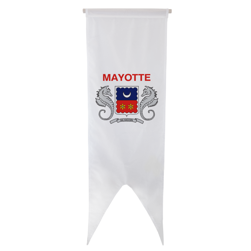 Oriflamme Armoiries Mayotte