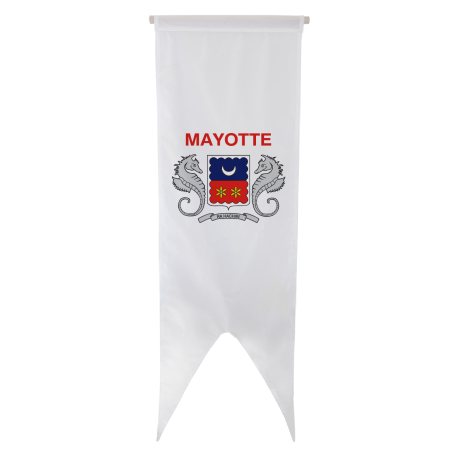 Oriflamme Armoiries Mayotte