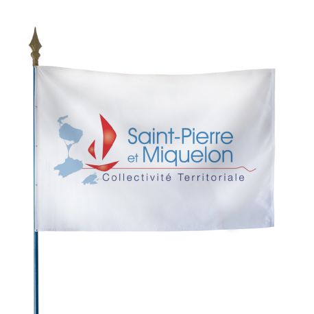 Drapeau Collectivité Saint-Pierre-et-Miquelon