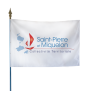 Drapeau Collectivité Saint-Pierre-et-Miquelon