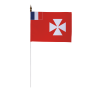 Drapeau de table Wallis et Futuna 10 x 15 cm