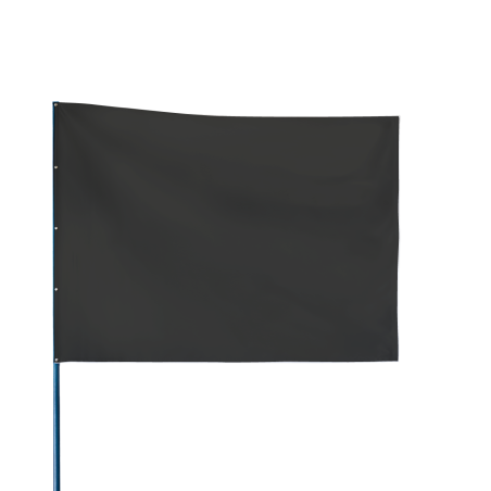 Drapeau de course automobile NOIR