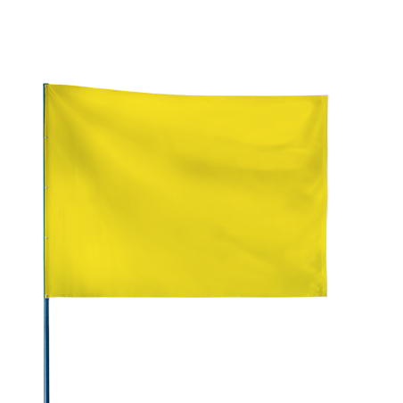 Drapeau de course automobile JAUNE