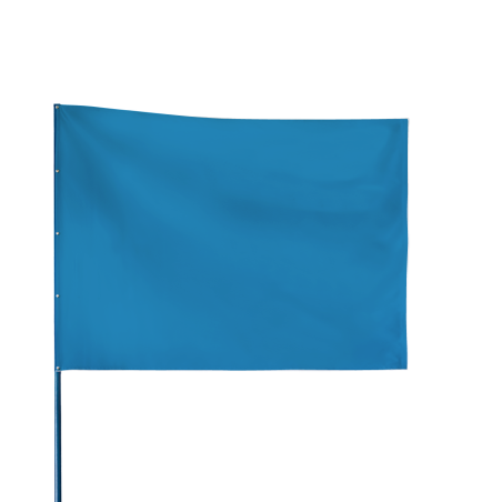 Drapeau de course automobile BLEU
