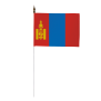 Drapeau de table Mongolie 10 x 15 cm
