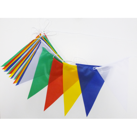 1 Km de guirlandes multicolores en Maille ou PVC