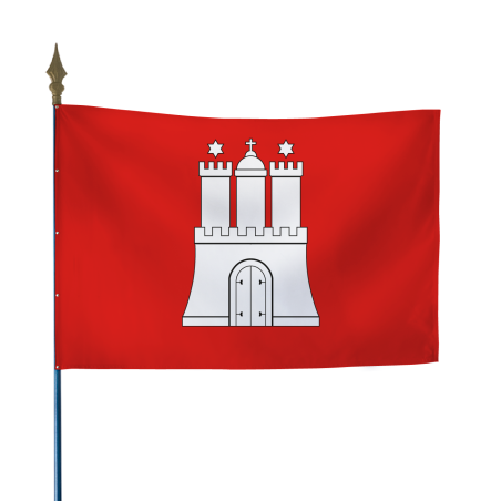 Drapeau Hambourg