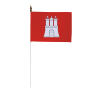 Drapeau de table Hambourg 10 x 15 cm