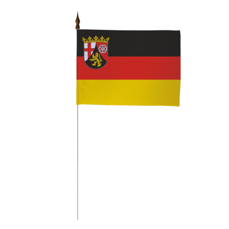Drapeau de table Rhénanie-palatinat 10 x 15 cm